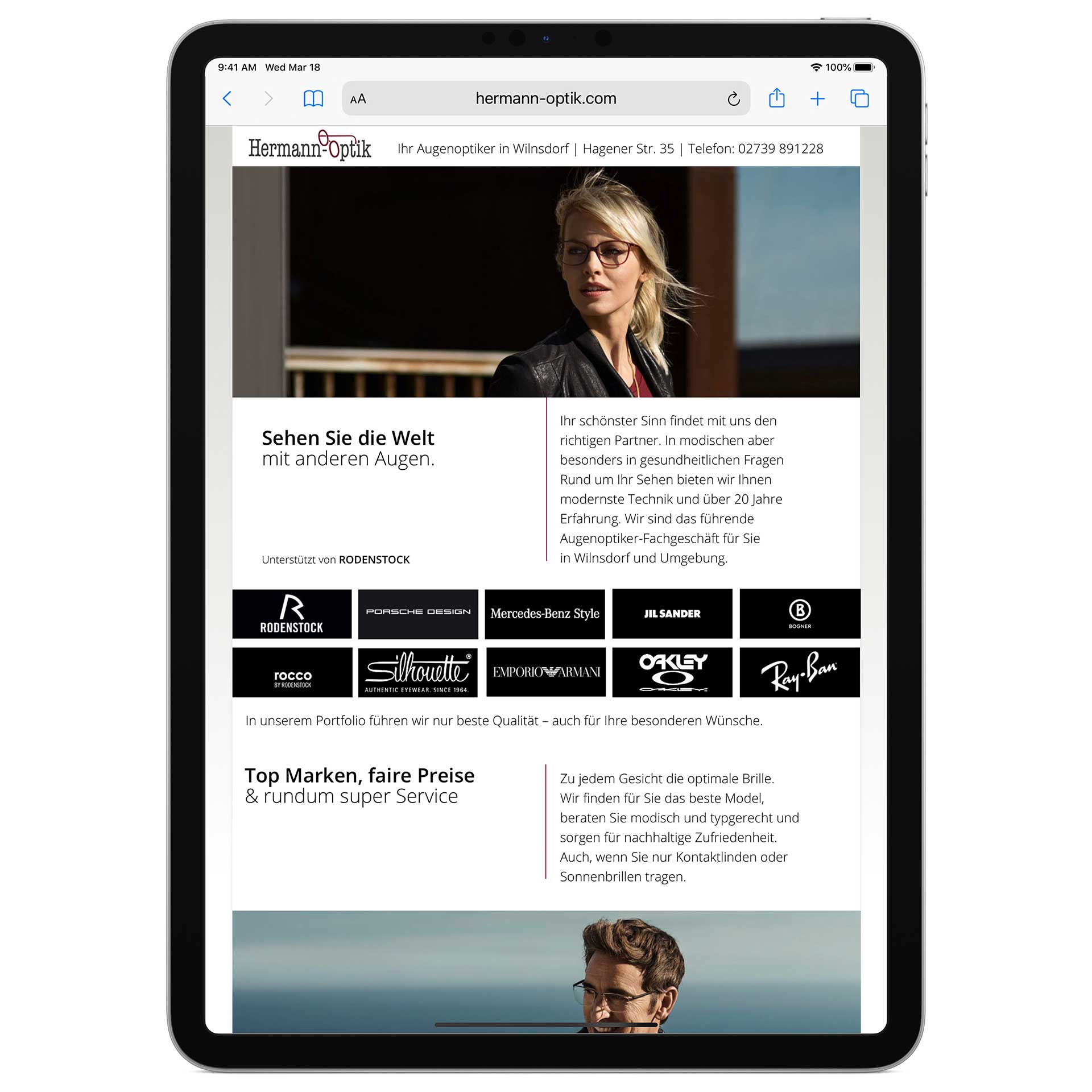 website-onepager