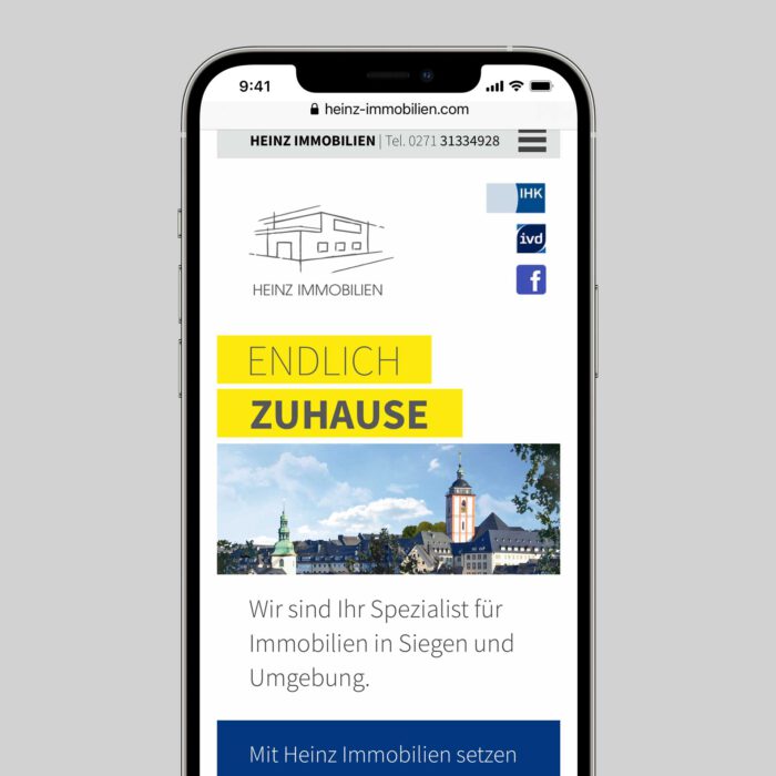 Webdesign Heinz Immobilien
