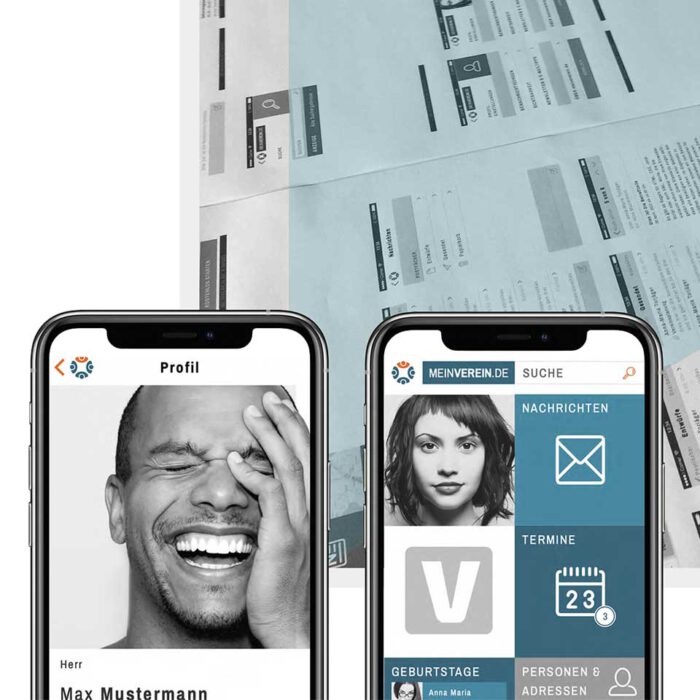 Userinterface ZDF WISO Meinverein